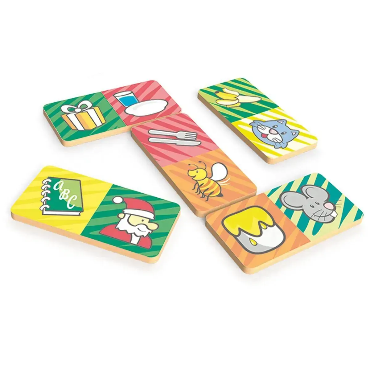 Domino Minha Escolinha Ideias 28PCS