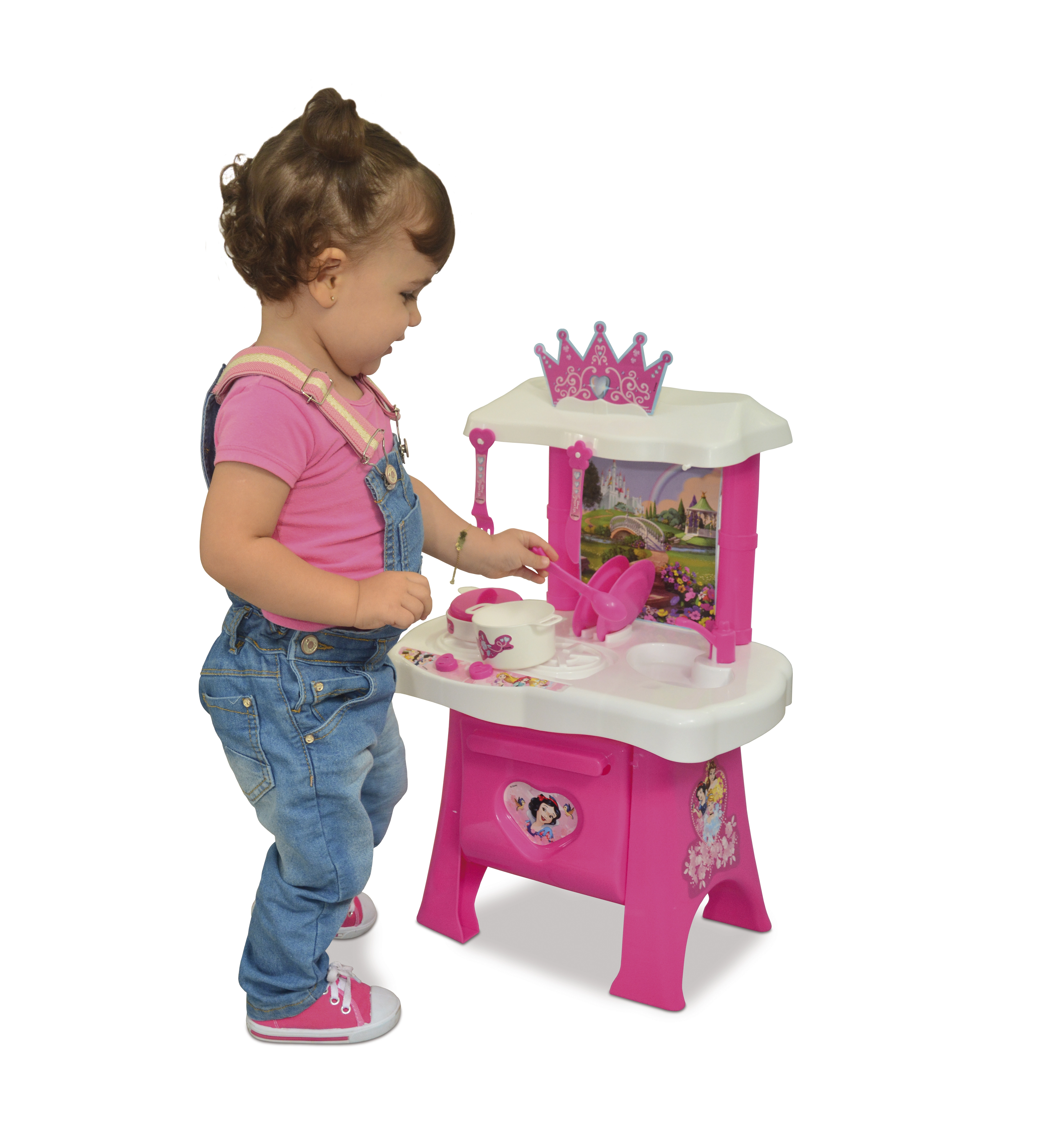 Cozinha Infantil Pop Princesas da Disney - Xalingo