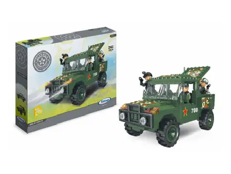Bloco Alianca Justica E Paz Jipe De Combate 262pcs