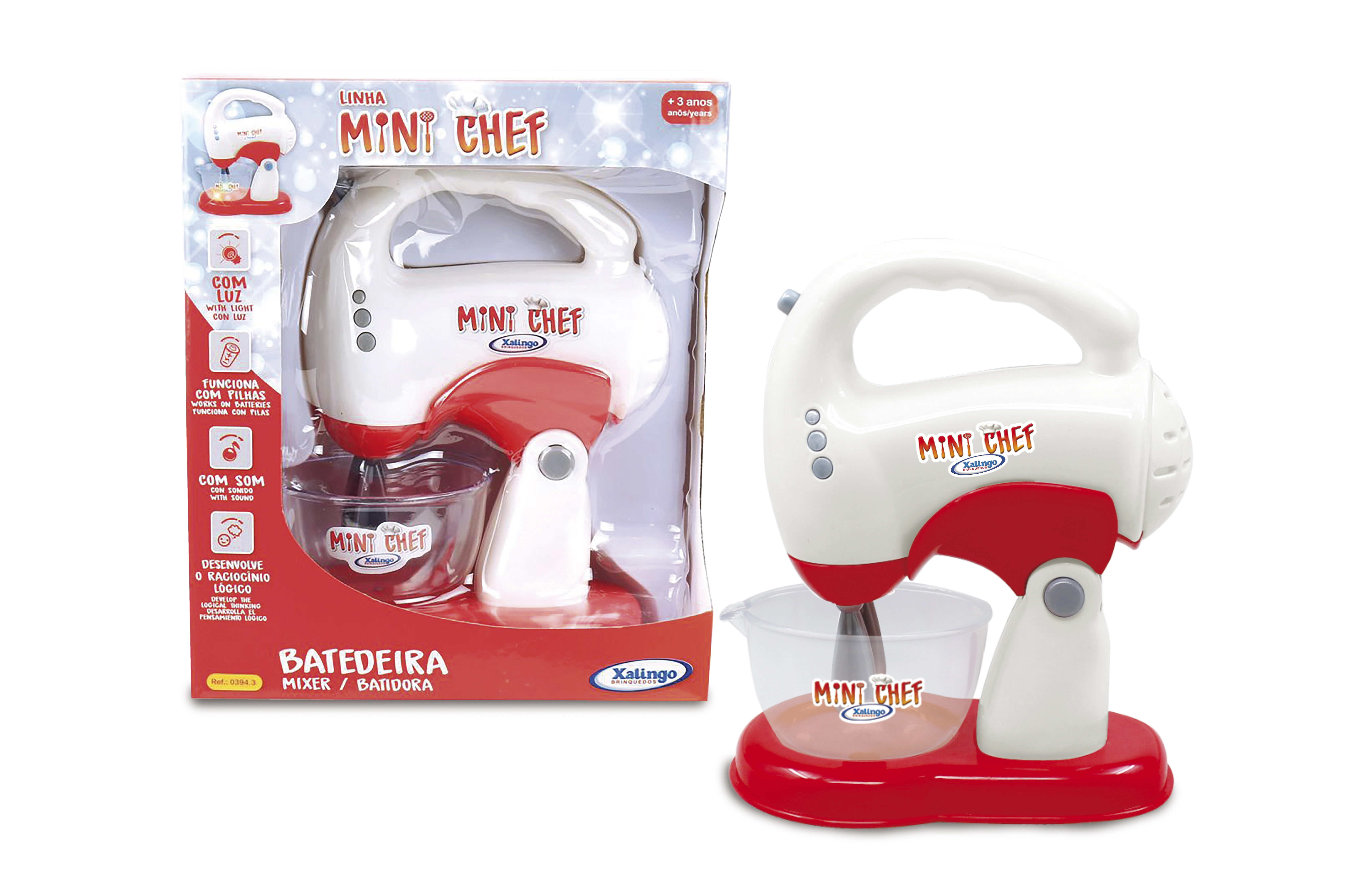 Brincadeira de Casinha - Mini Chef Batedeira - Xalingo