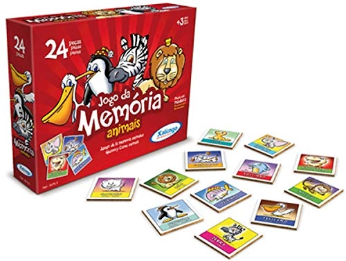 Jogo da Memoria Animais 24PCS.