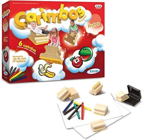 Carimbos Educativos Frutas Xalingo
