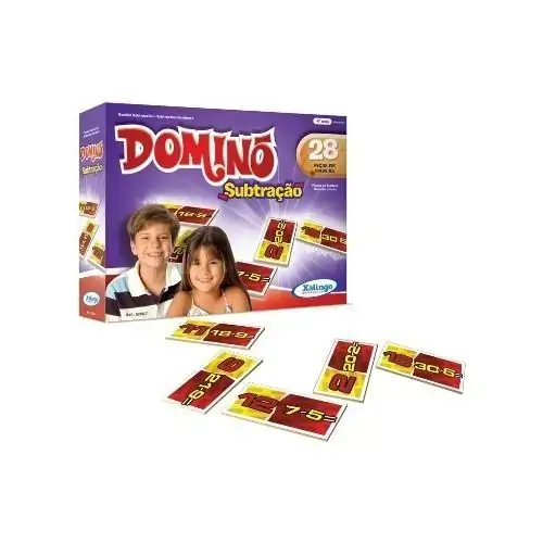 Jogo Domino Subtraçao Xalingo 5258.7