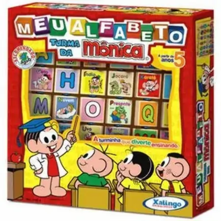 Xalingo Meu Alfabeto Turma Da Mônica