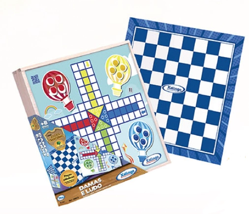 Jogo Damas e Ludo Xalingo 6550.9