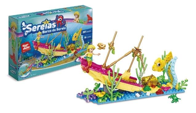 Barco Da Sereia 221 Pcs Xalingo