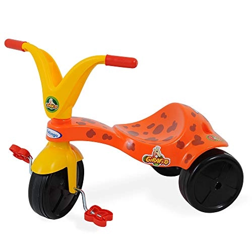 Triciclo Girafito com Adesivos para Decorar - Xalingo