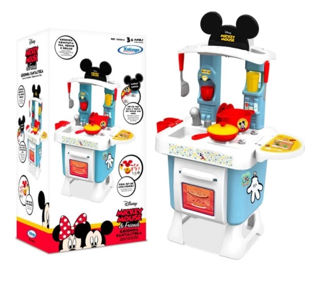 Cozinha Fantástica Mickey Mouse - Xalingo