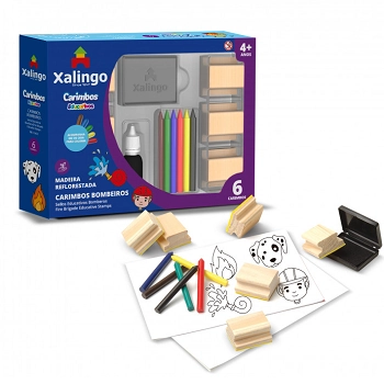 Kit Carimbos Bombeiros Ref.13454 Xalingo