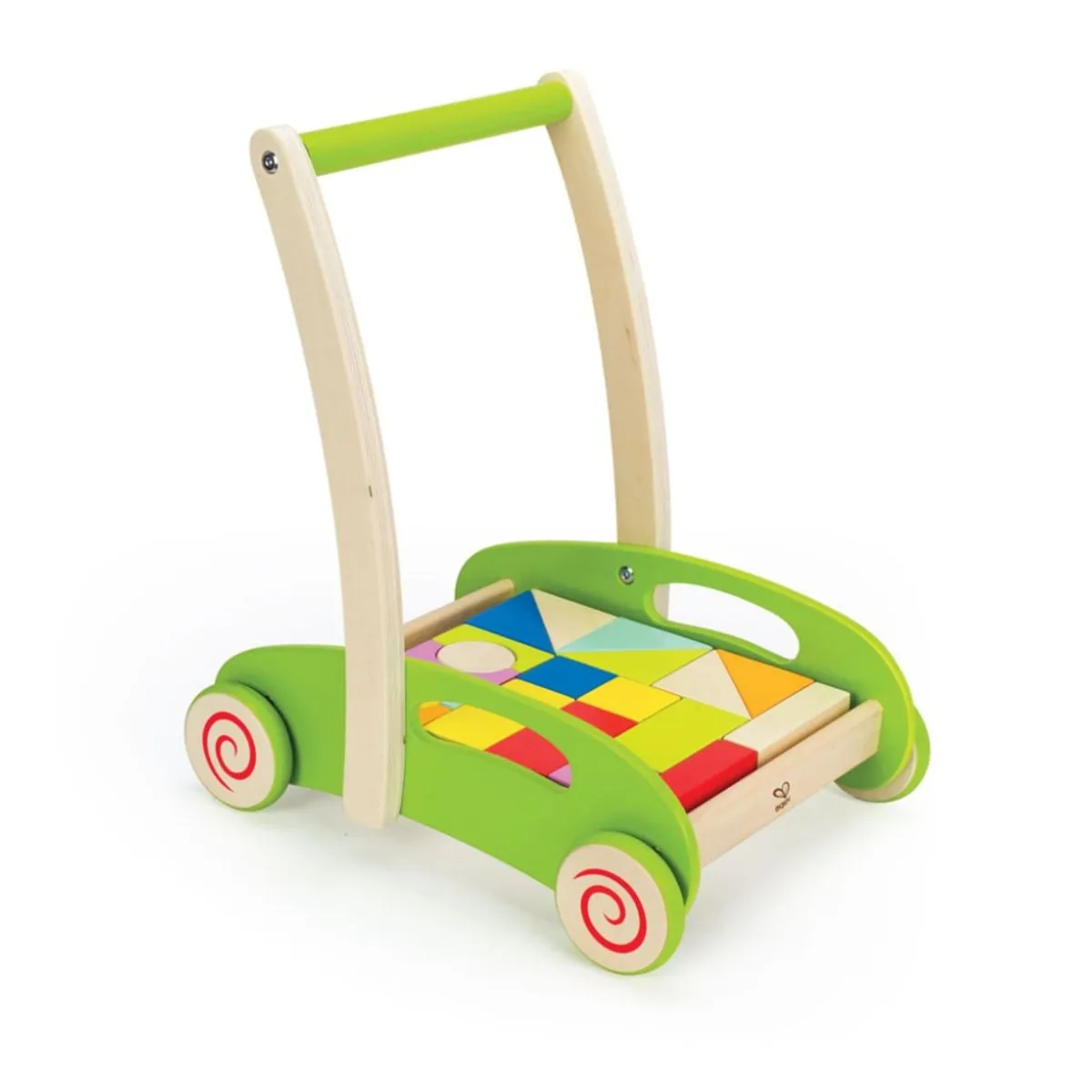 Andador Infantil Divertido em Madeira Verde - Hape