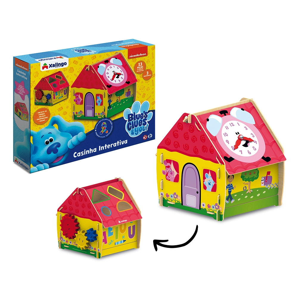 Casinha Interativa Blues Clues 55387 Xalingo