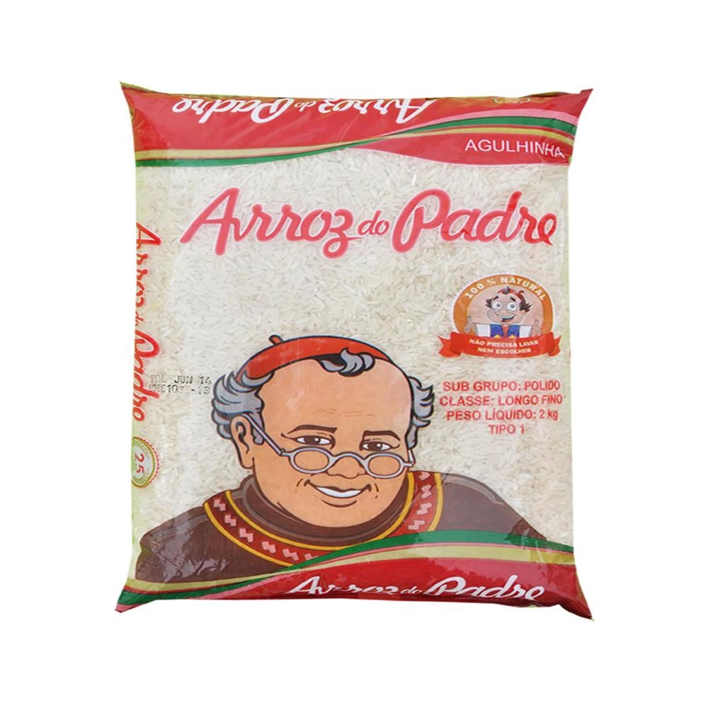 Arroz Tp1 Do Padre Branco 2kg Premium