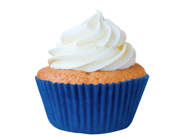 Pad.forminha Mini Cupcake Forn.azul