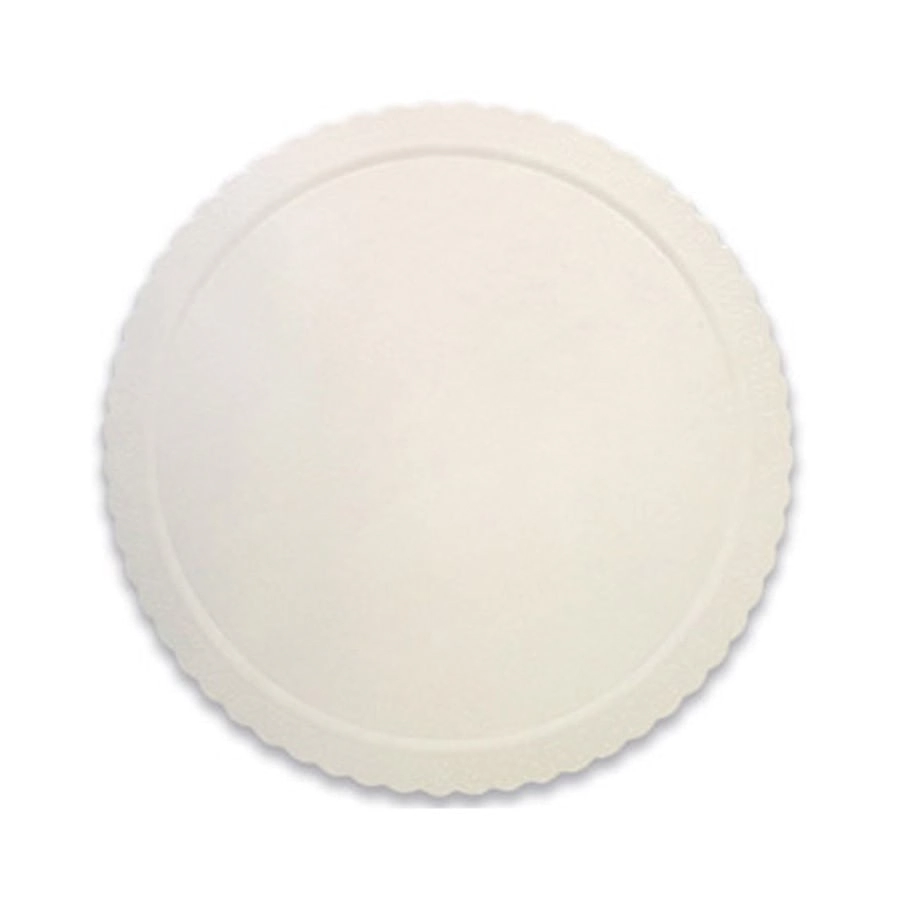 Prato Cake Board Red Branco 28