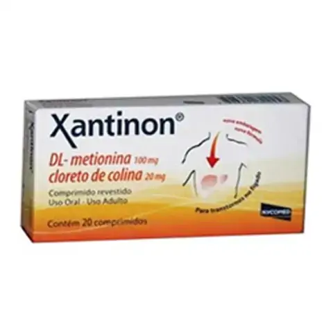Xantinon 100 20mg Cx 20 Comp Rev
