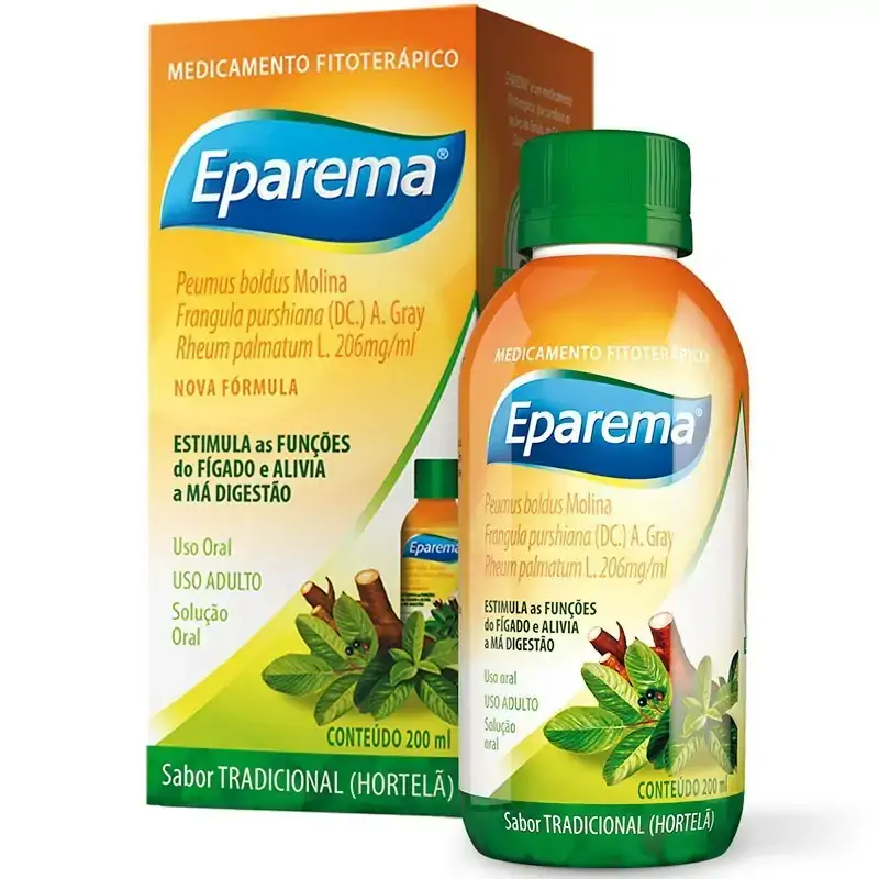 Tratamento Digestivo Tradicional Eparema Caixa 200ml Solução Oral