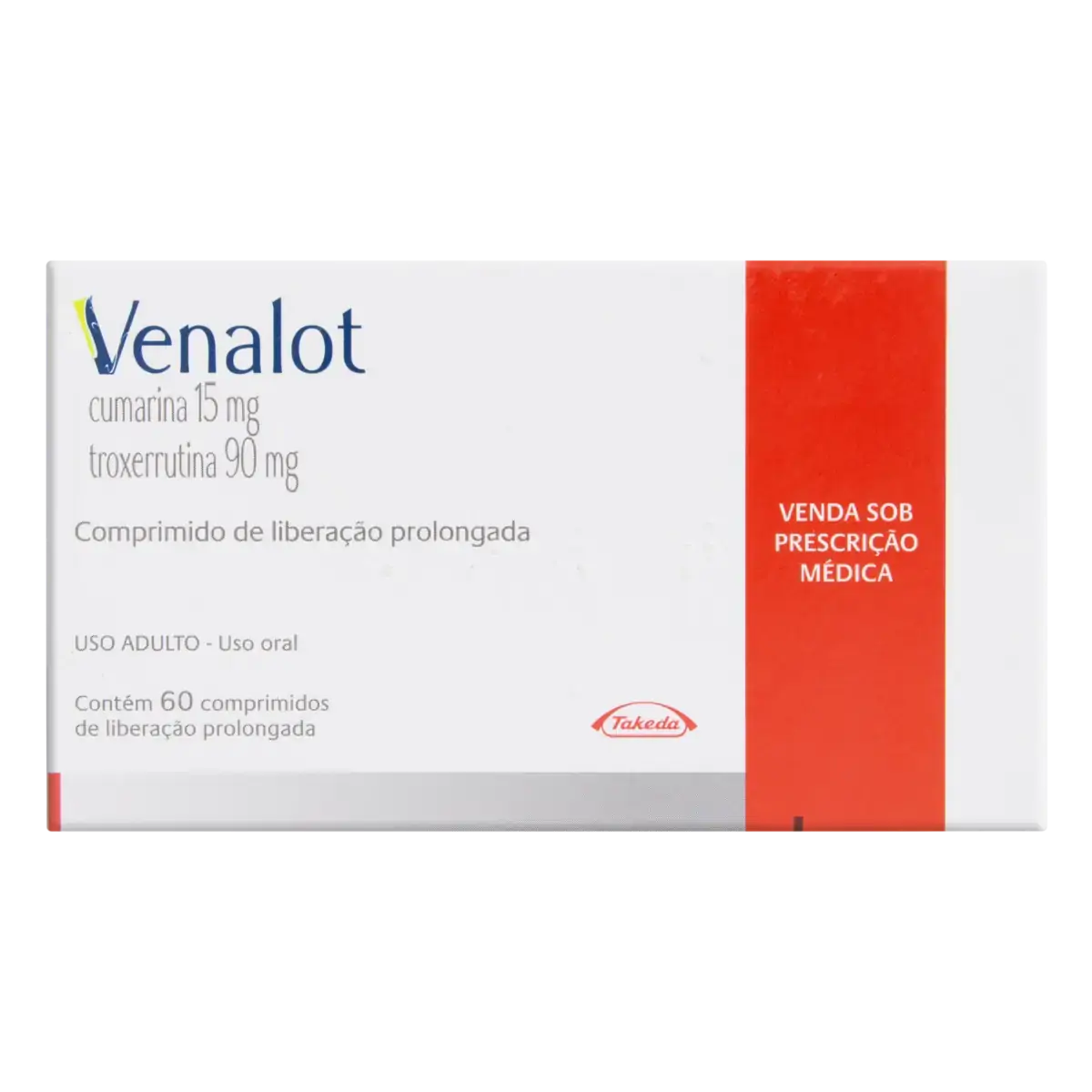 Venalot Takeda Caixa 60 Comprimidos