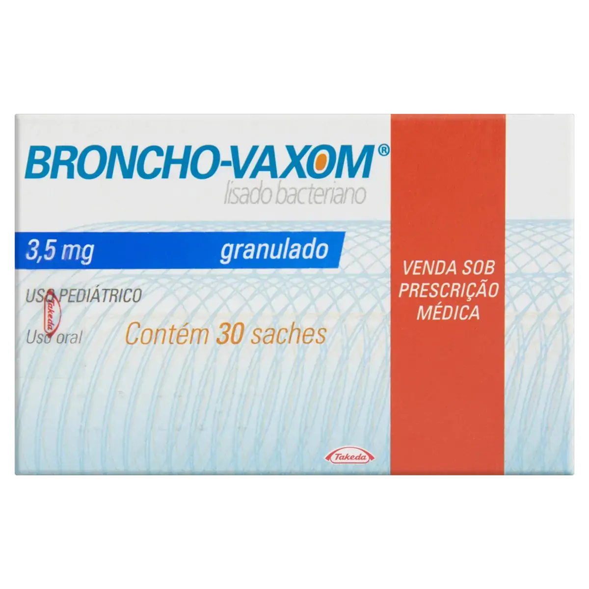 Broncho Vaxom 3,5mg Takeda Caixa 30 Sachês