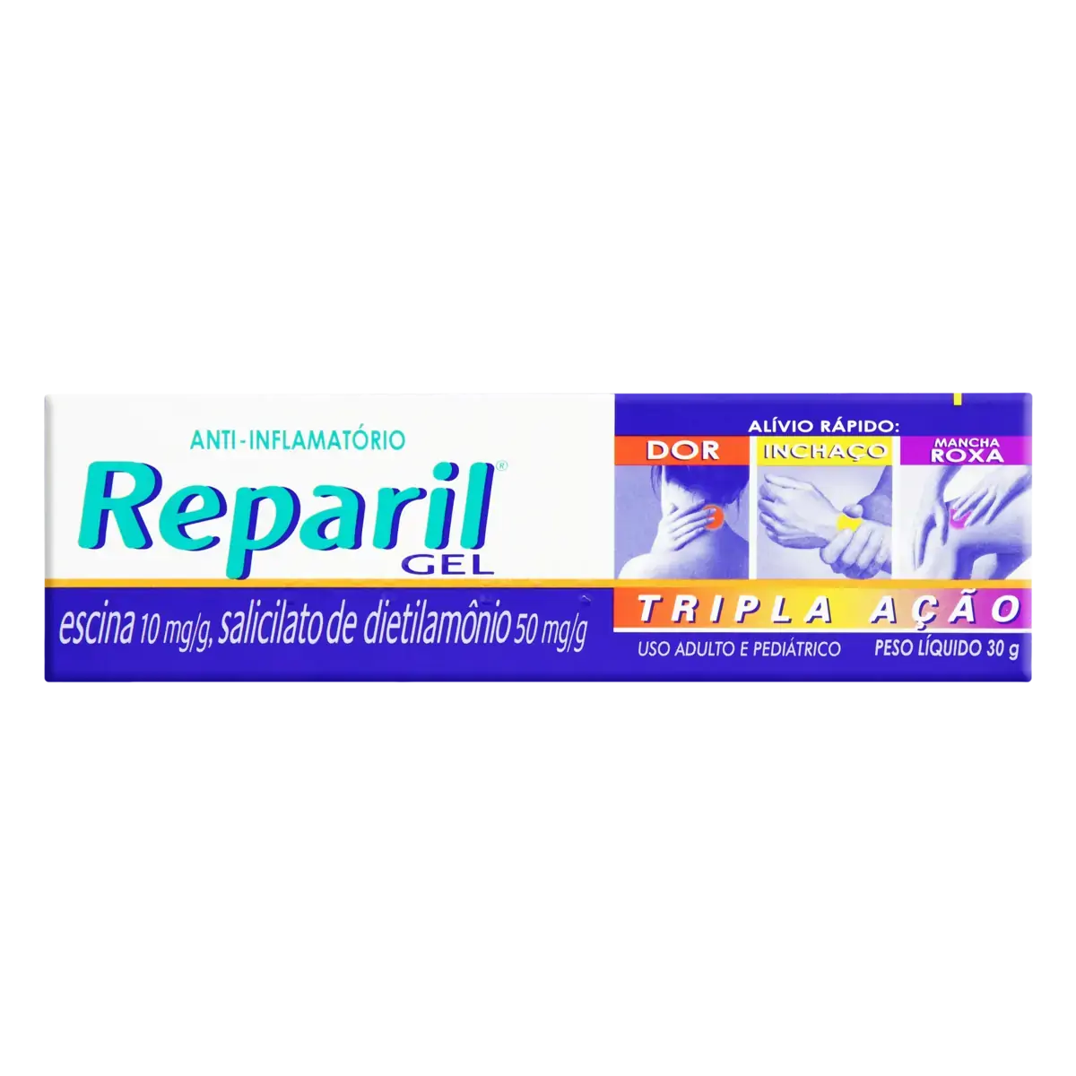 Reparil Takeda Caixa 30g Gel
