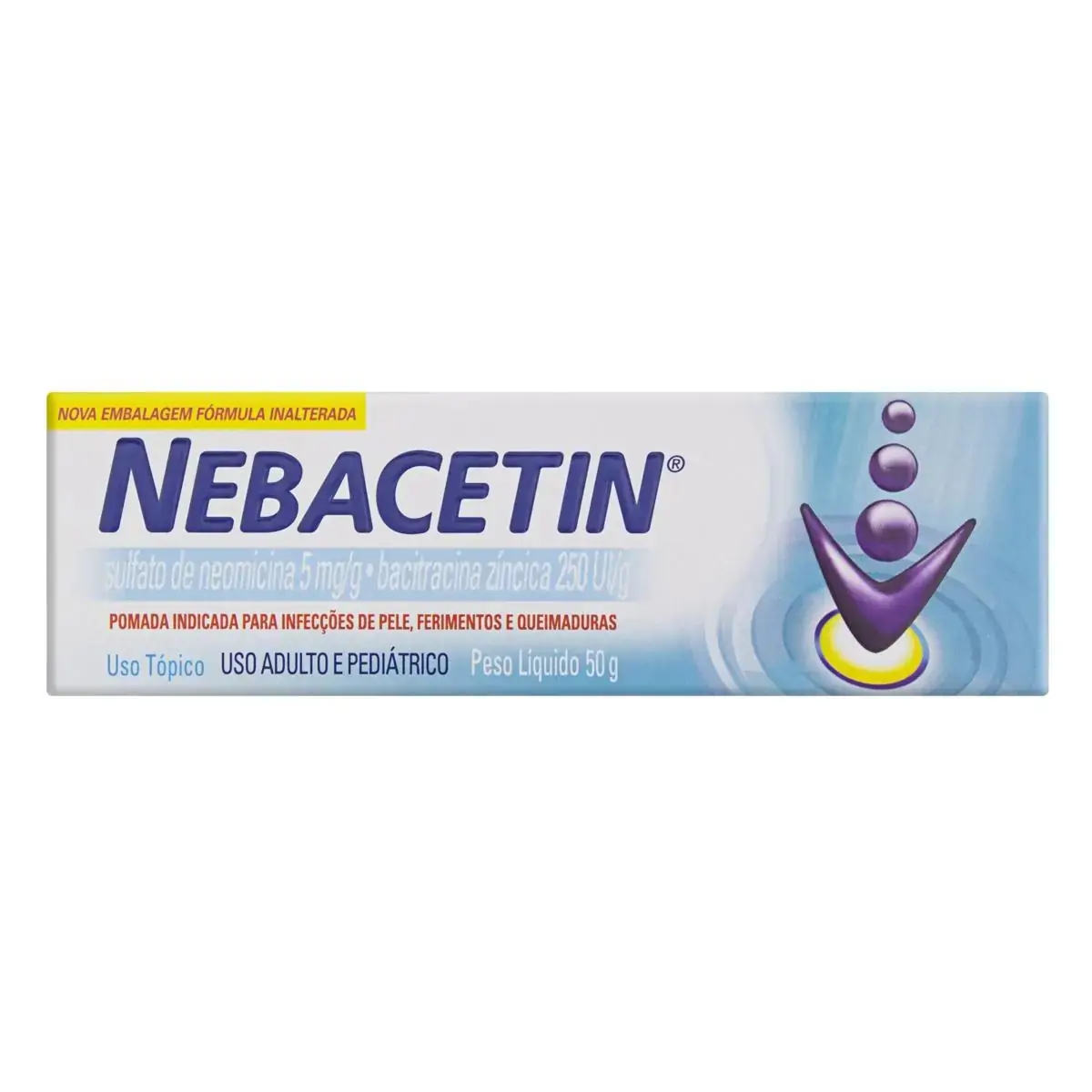 Nebacetin Takeda Caixa 50g
