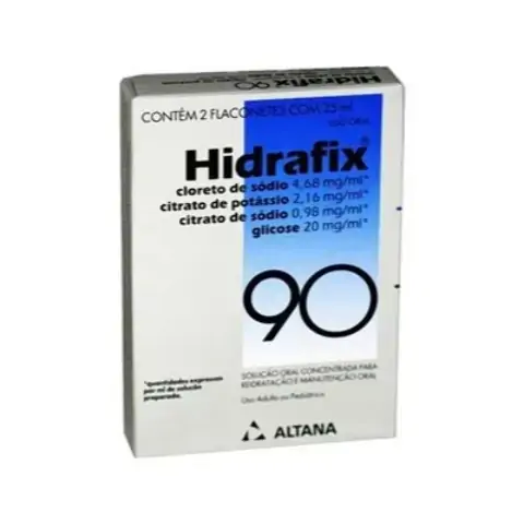 Hidrafix 90 Sol Oral 2flac X