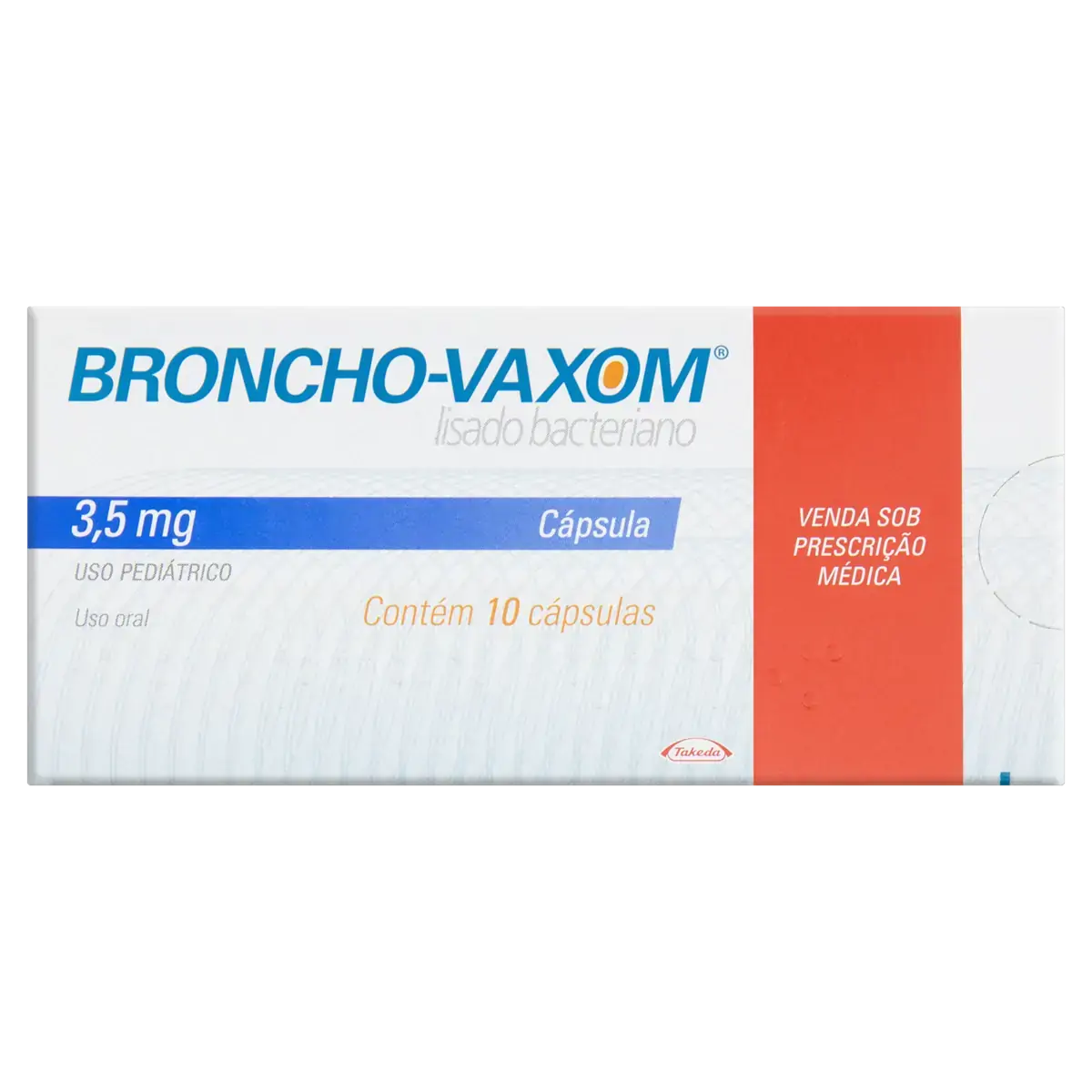 Broncho Vaxom 3,5mg Takeda Caixa 10 Cápsulas