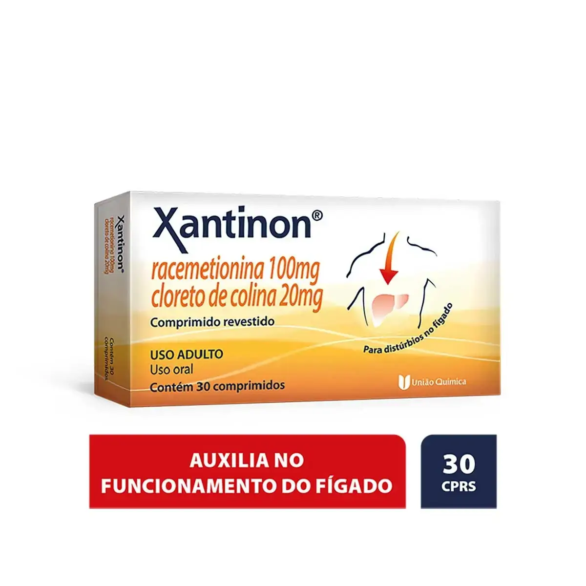 Xantinon Takeda Caixa 30 Comprimidos Revestidos