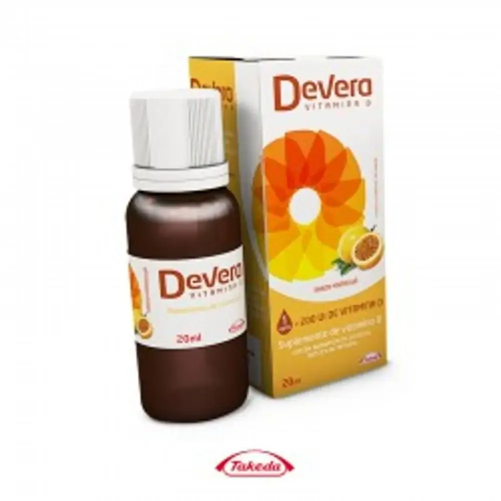 Devera Vitamina D Sabor Mel