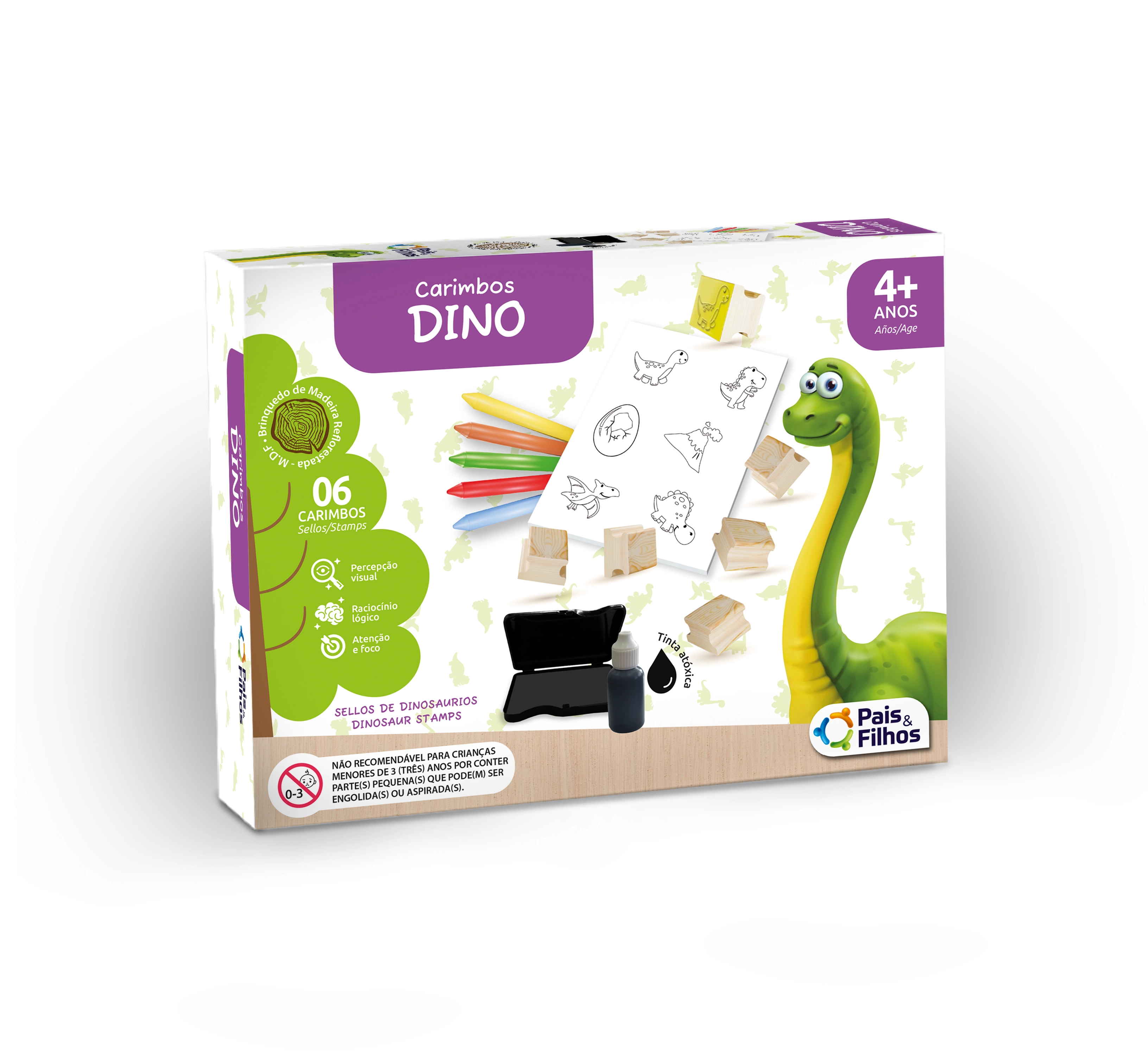 Carimbo Pias Filhos Dino