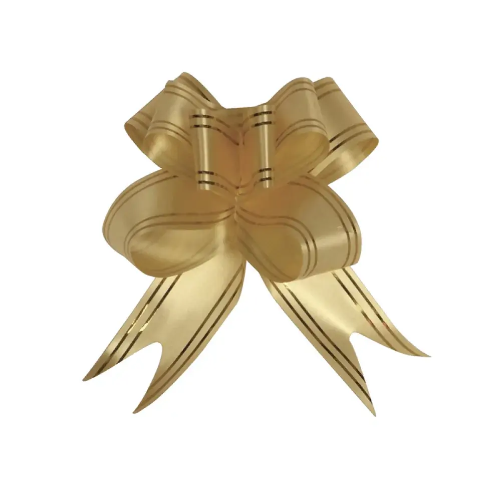 Laco Facil 3,0x50cm C/10un. Sort.fio Dourado Pct C/12un.