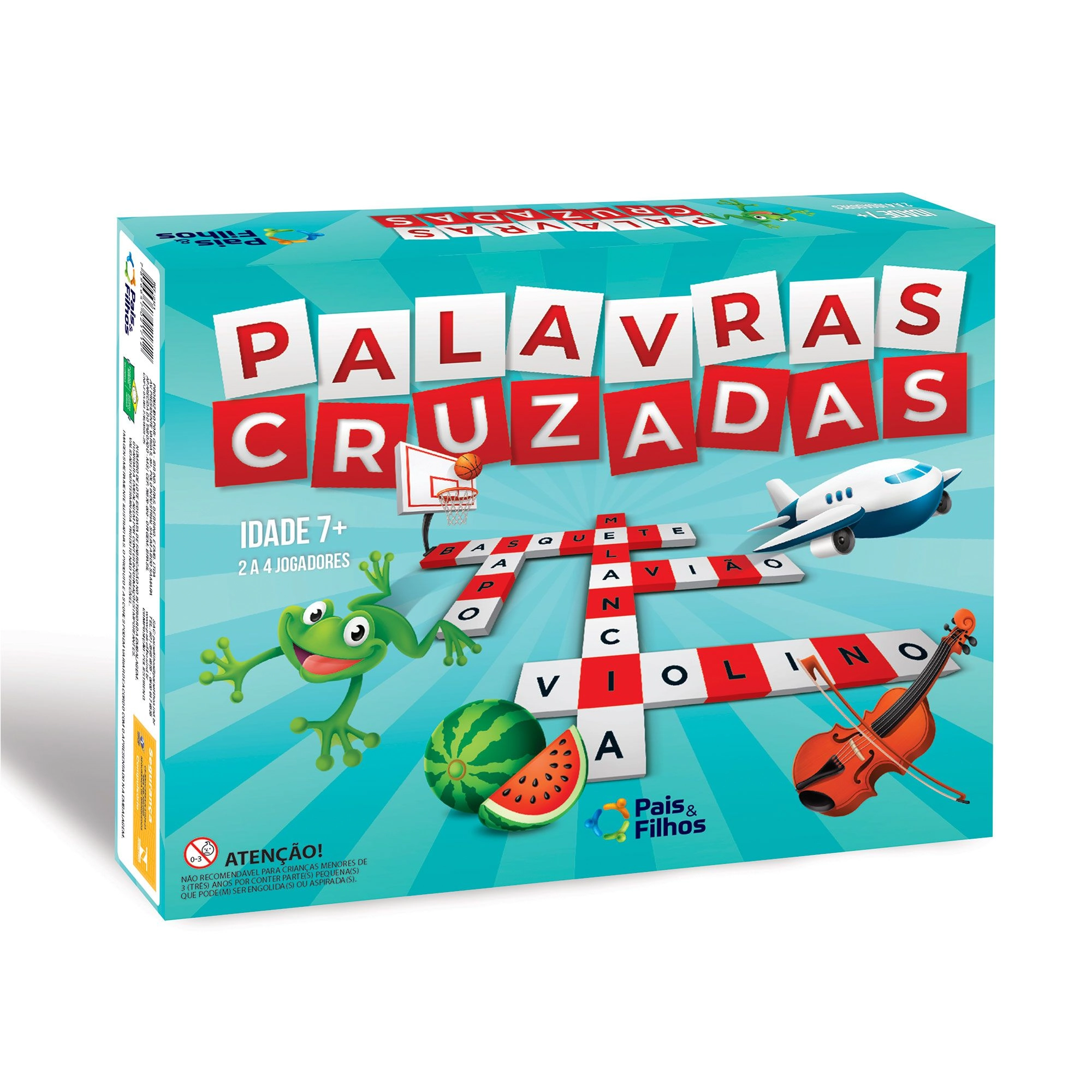 Jogo de Palavras Cruzadas - Pais e Filhos