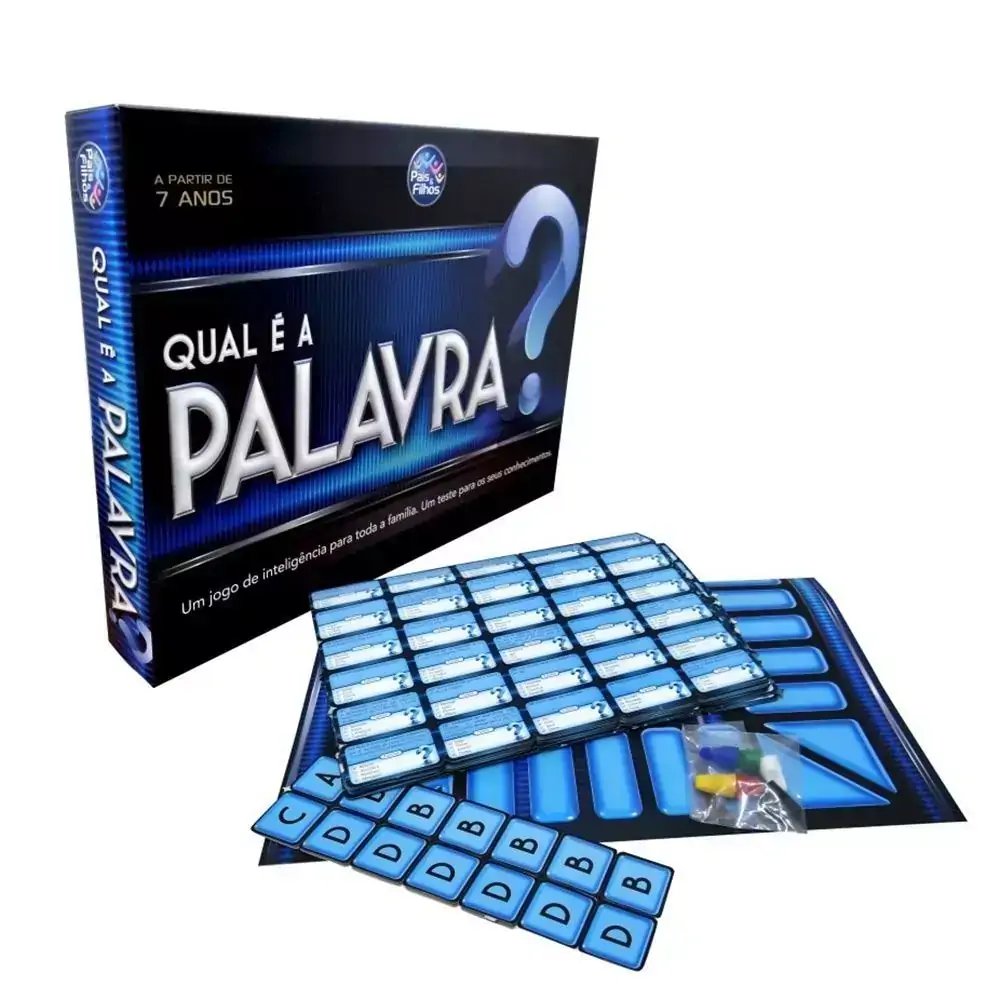 Jogo Qual é a Palavra? - Pais e Filhos