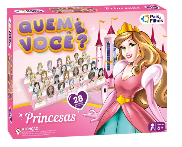 Jogo Diverso Quem e Voce Princesas
