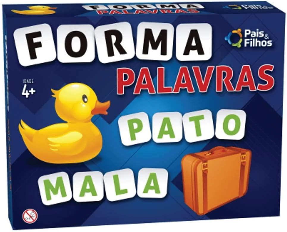 Jogo Forma Palavras 3003 Pais E Filhos