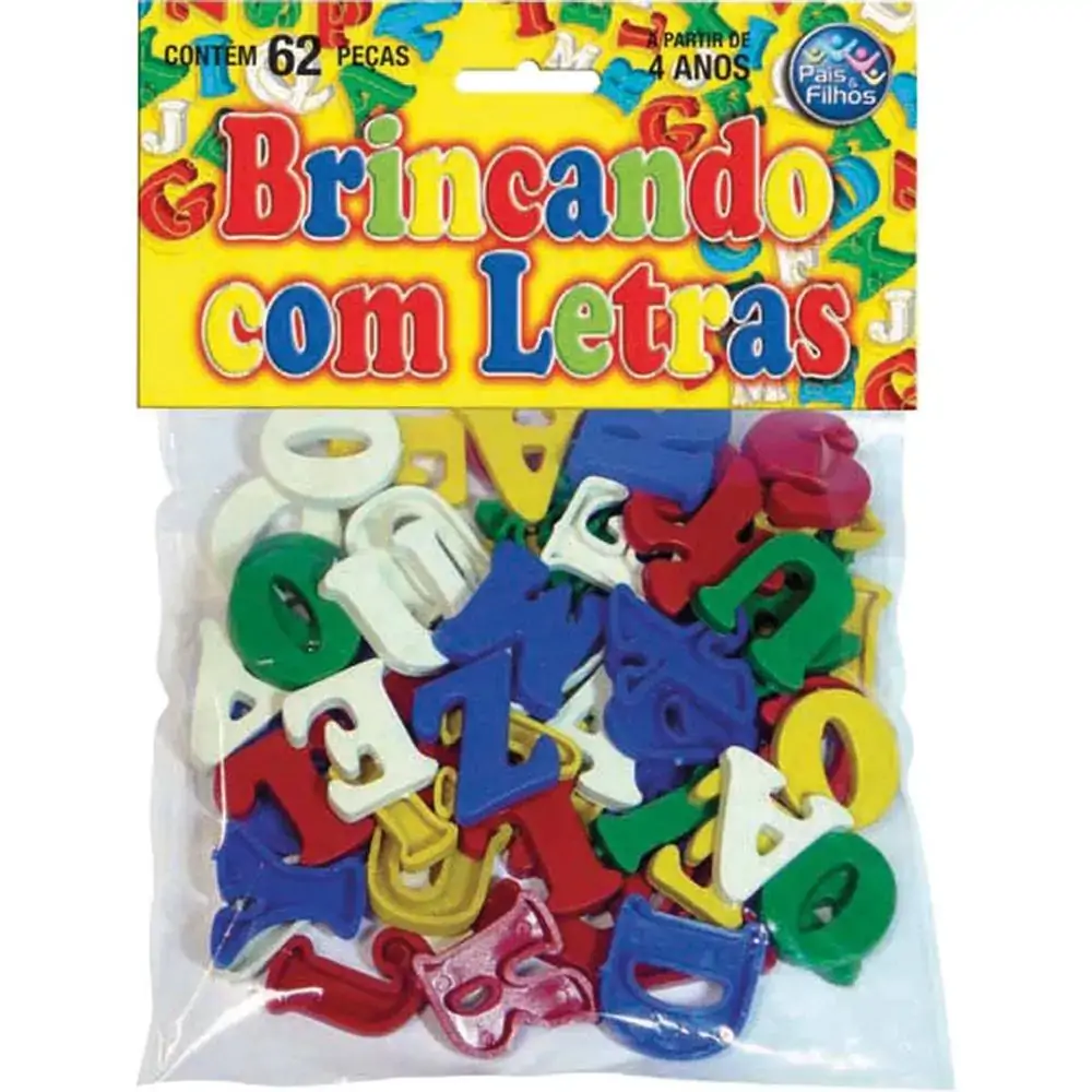 Jogo Brincando Com Letras Solapa Pf