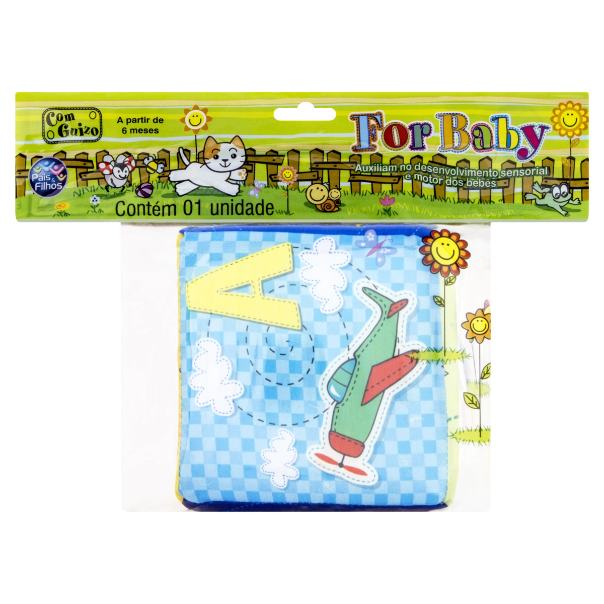 Brinquedo Para Bebê Cubo Divertido Pais Filhos