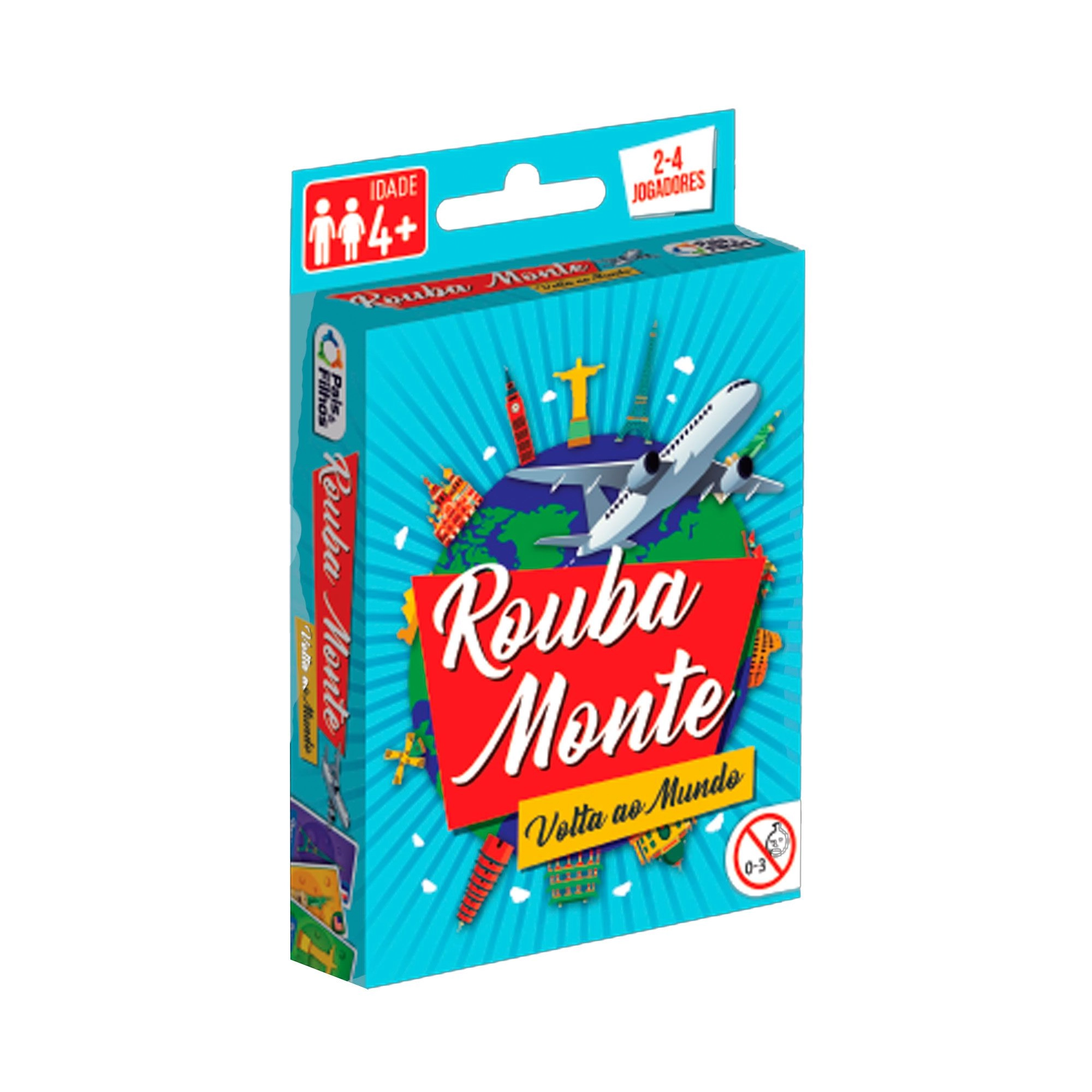 Jogo Rouba Monte - Volta Ao Mundo - Pais &amp; Filhos