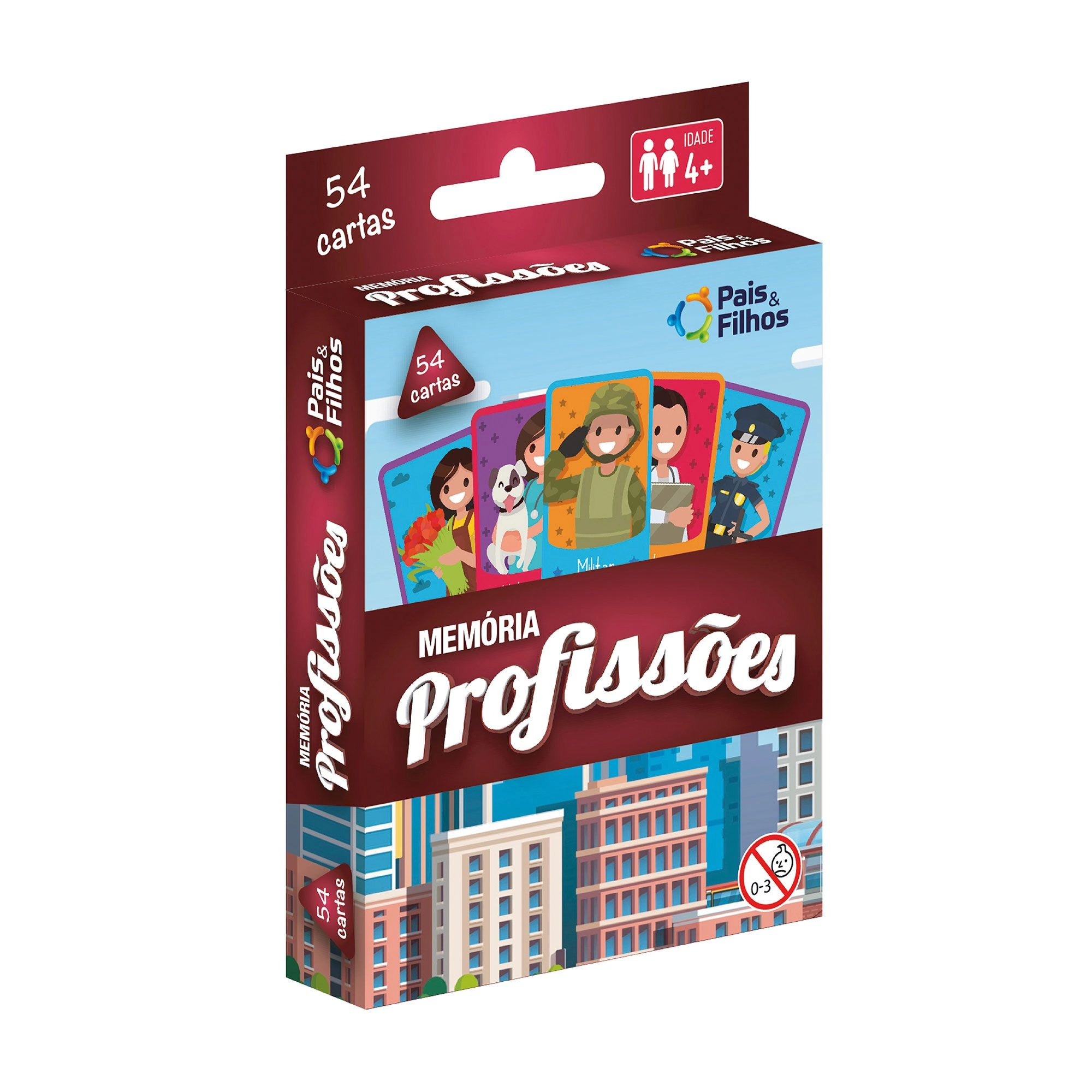 Jogo Memoria Profissoes Paisfilhos
