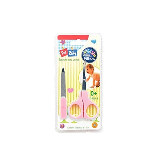Tesoura Infantil Rosa Ref 7786