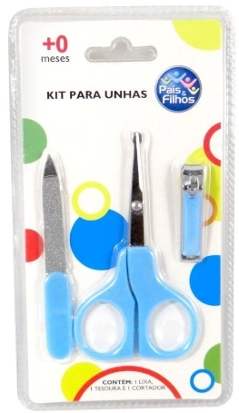 Kit Para Unhas Azul