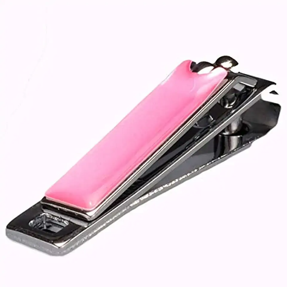 Cortador De Unhas De Metal Rosa