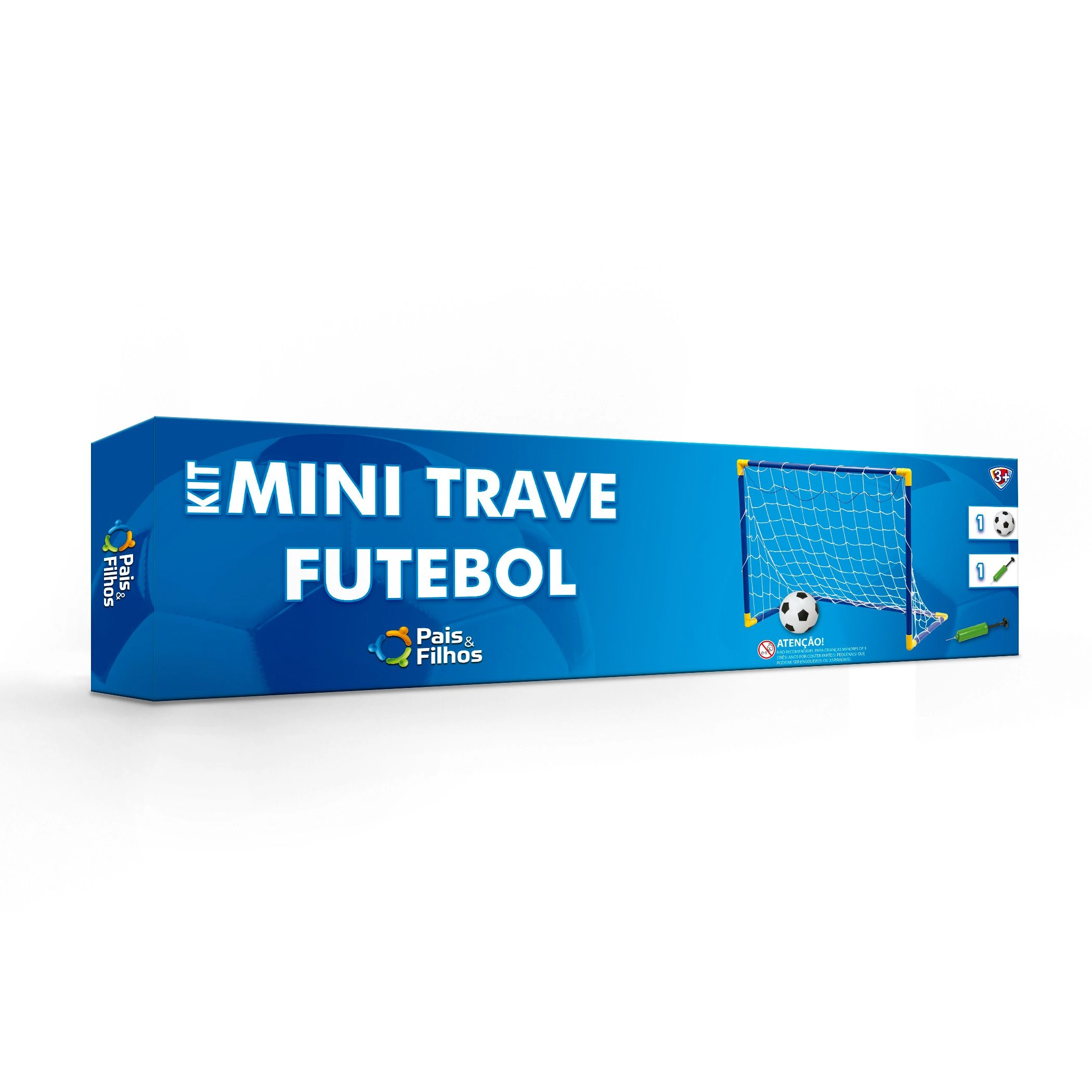 Kit Pais E Filhos Mini Trave Futebol