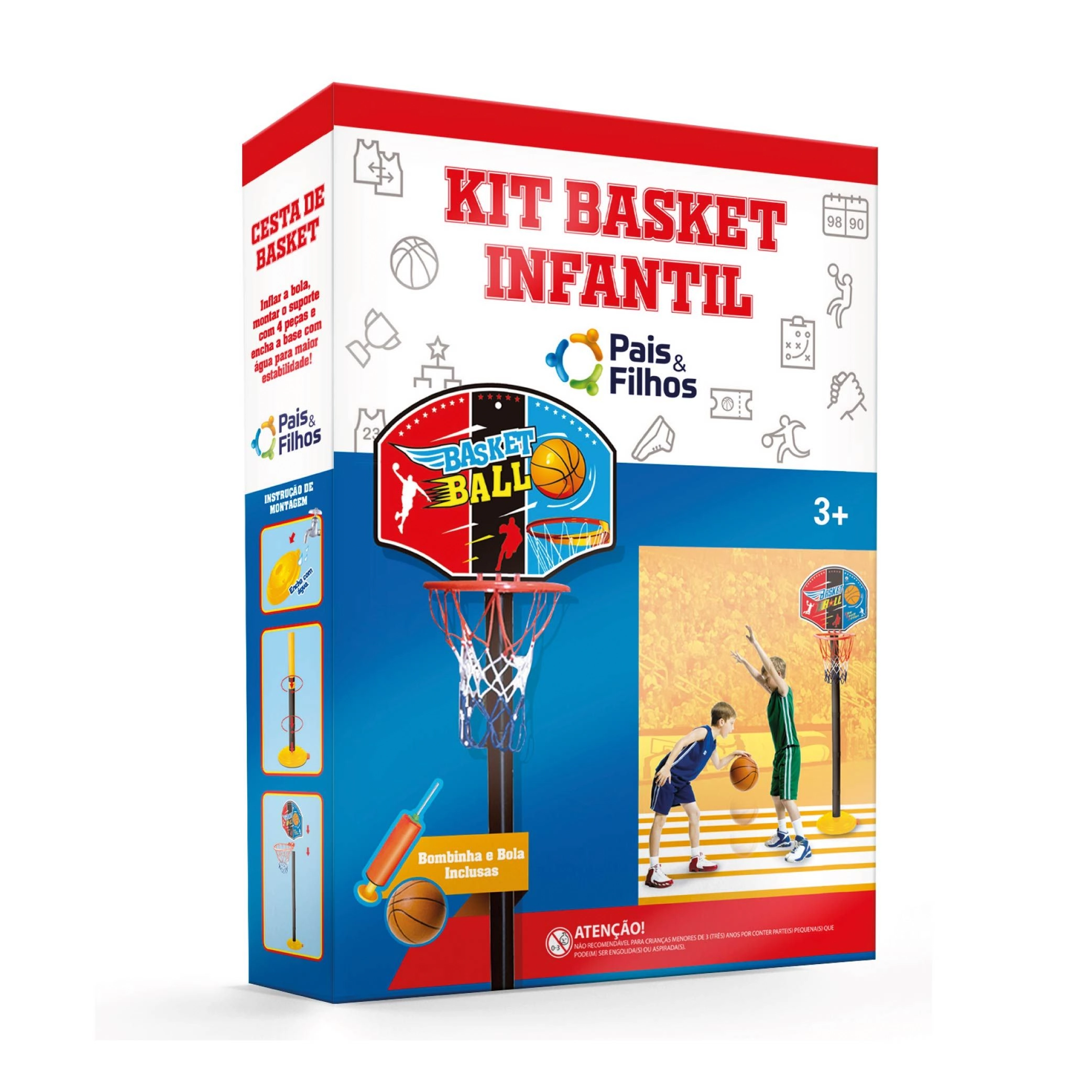 Kit Basquete Pais E Filhos