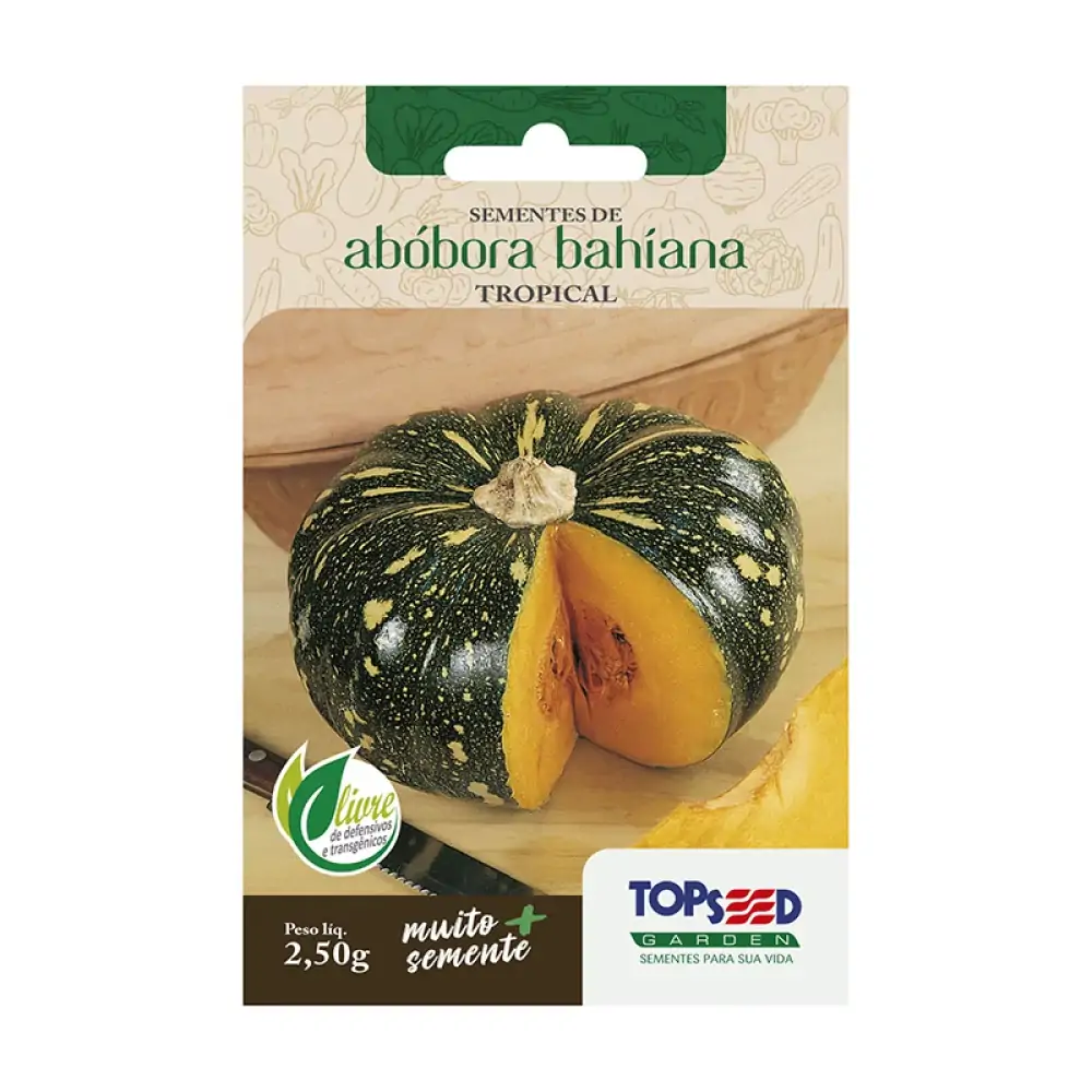 Semente Garden Tops Abobora Bahiana