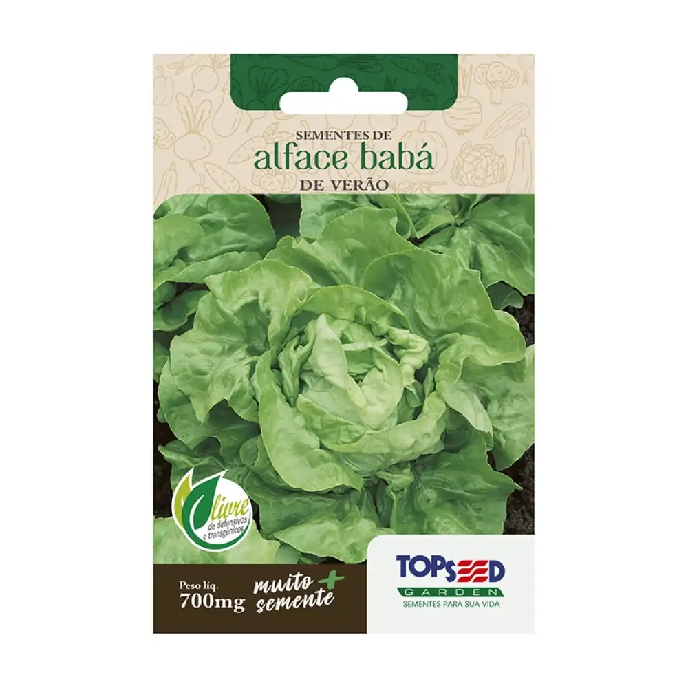 Sem Top Seed Alface Lisa D Verao Unidade