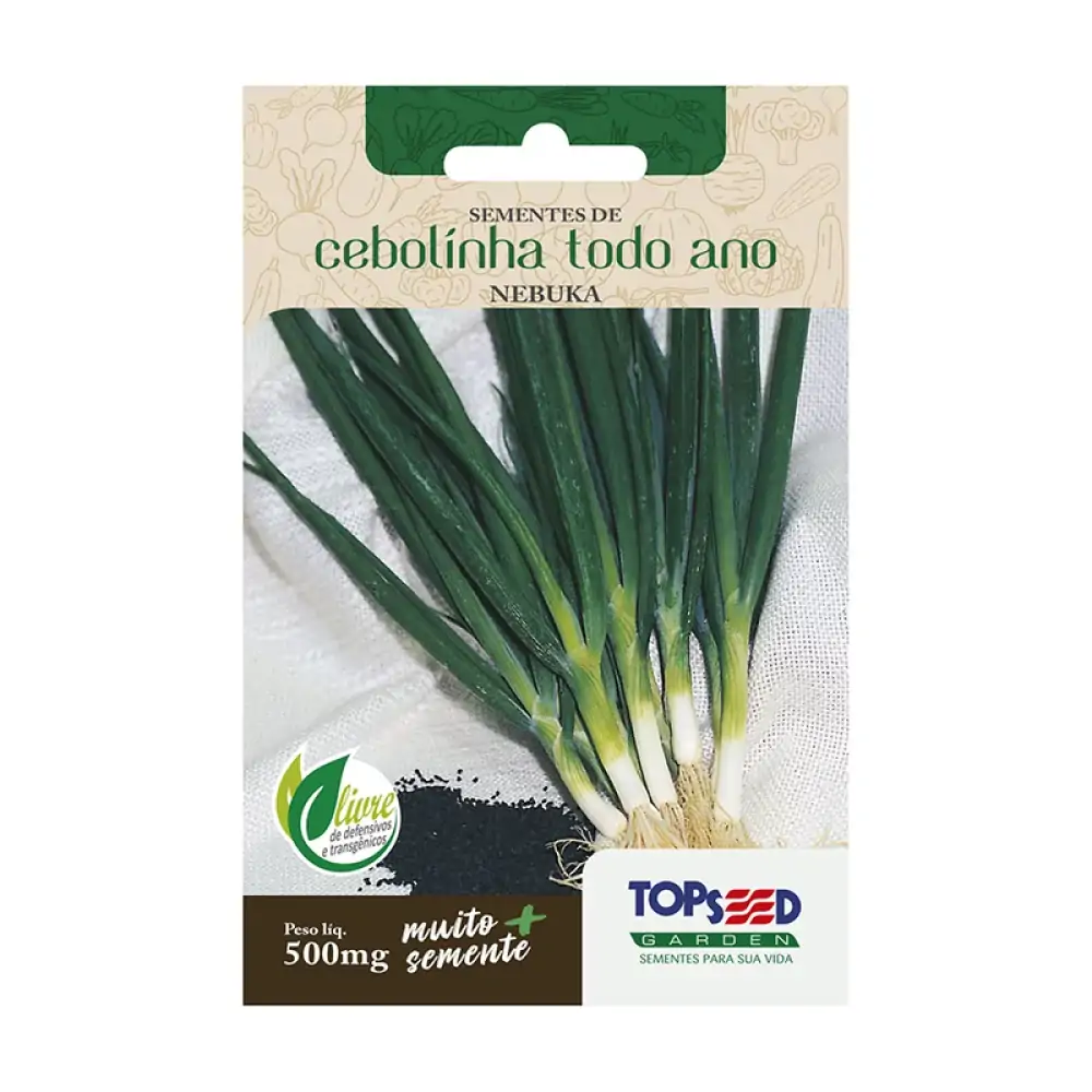 Sem Top Seed Cebolinha Verde Unidade