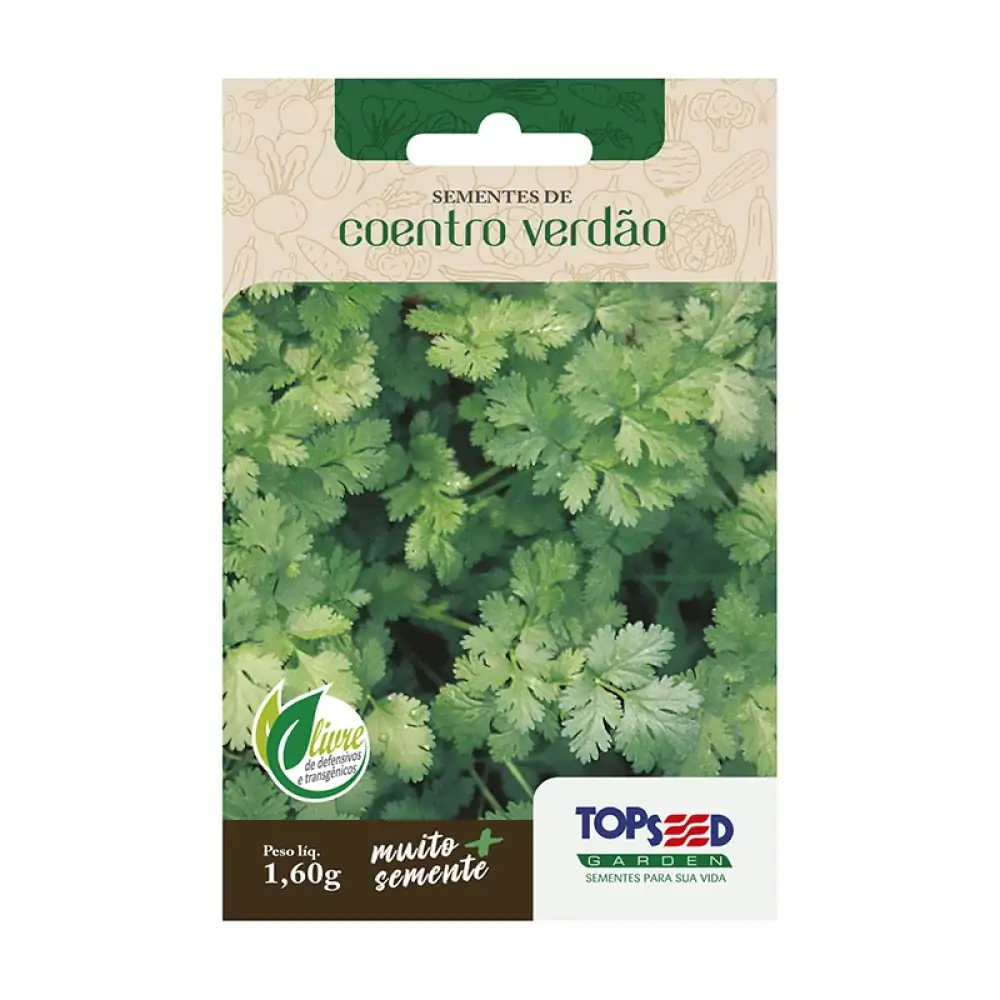 Semente 700 Grs Coentro Verdao