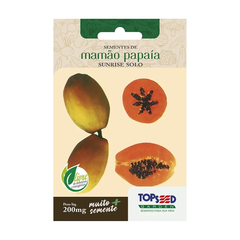 Semente Tops 2.50g Mamao Sunrise Solo