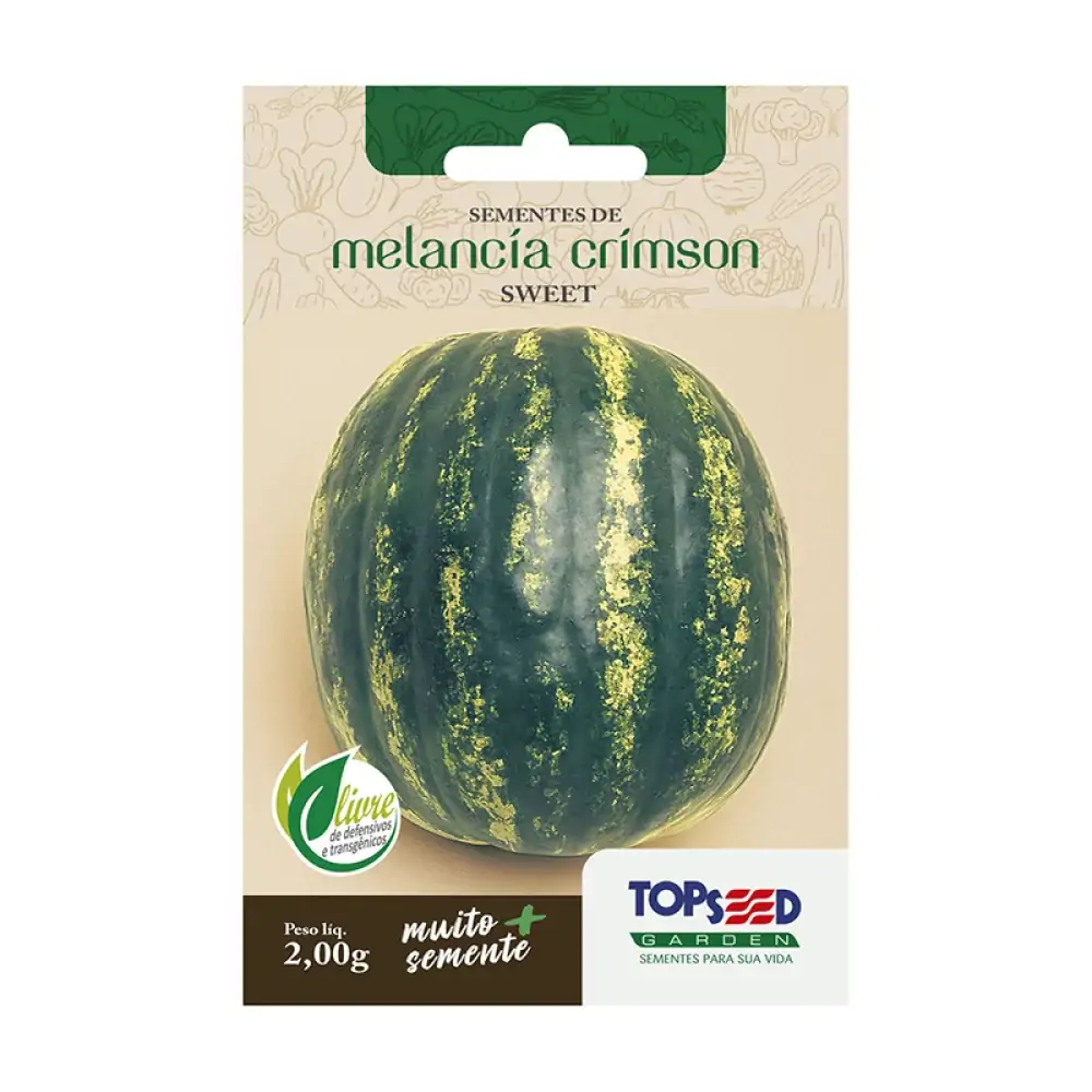 Sem Top Seed Melancia Crimson S Unidade
