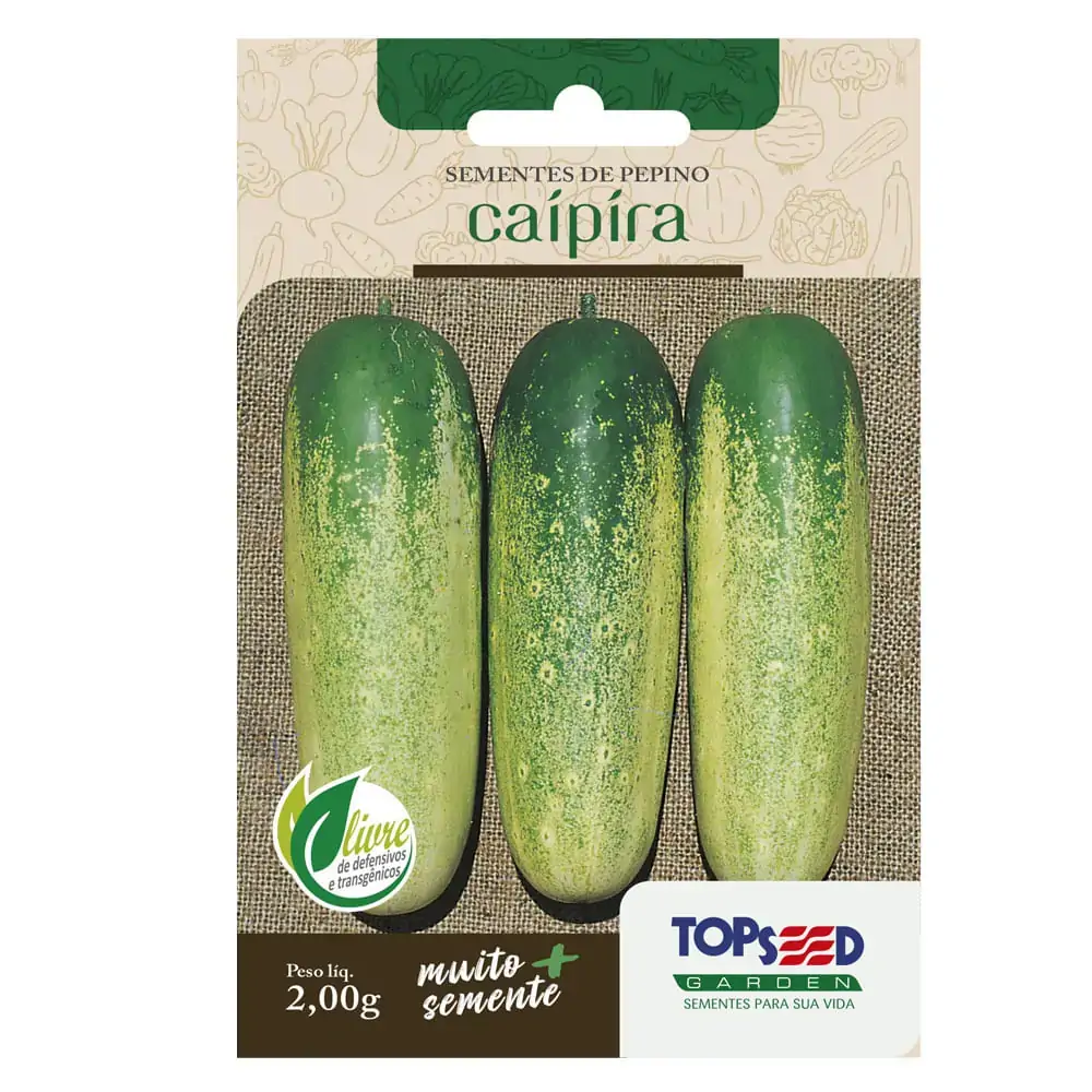Semente Tops 2.50g Pepino Caipira